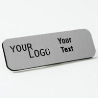 Plastic engraved name tag