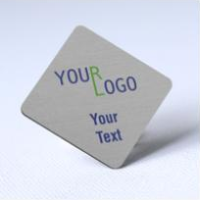 Custom shape name tag