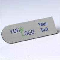 Custom shape name tag