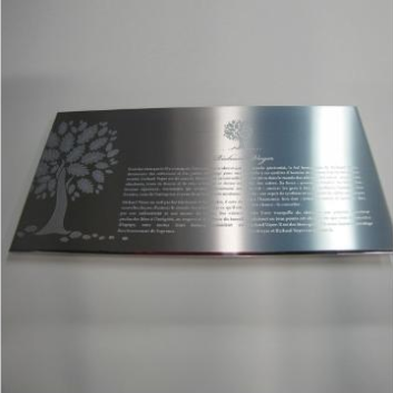 Award plaque – honora – mirror bevel