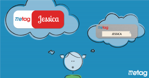 name tag or name- badge DIY, temporary, permanent best solution